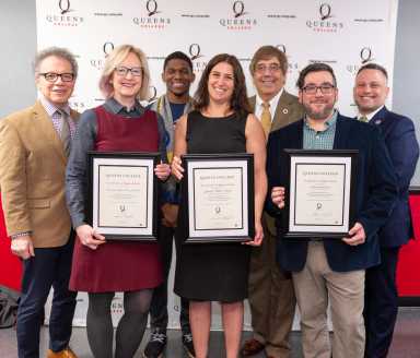 Queens College Thanks Food Pantry Supporters