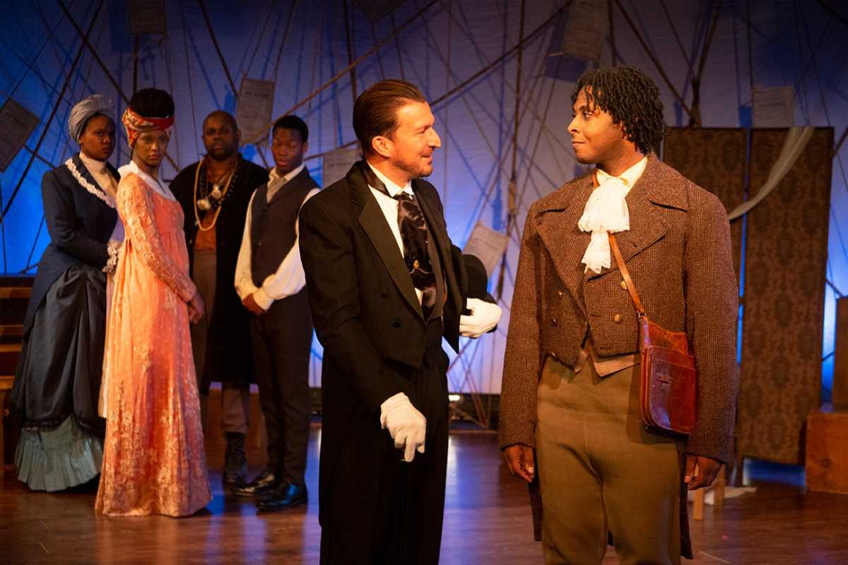 Richard III at Queens Theatre. Photo courtesy Titan Theatre Co & African Company