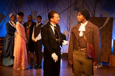 Richard III at Queens Theatre. Photo courtesy Titan Theatre Co & African Company