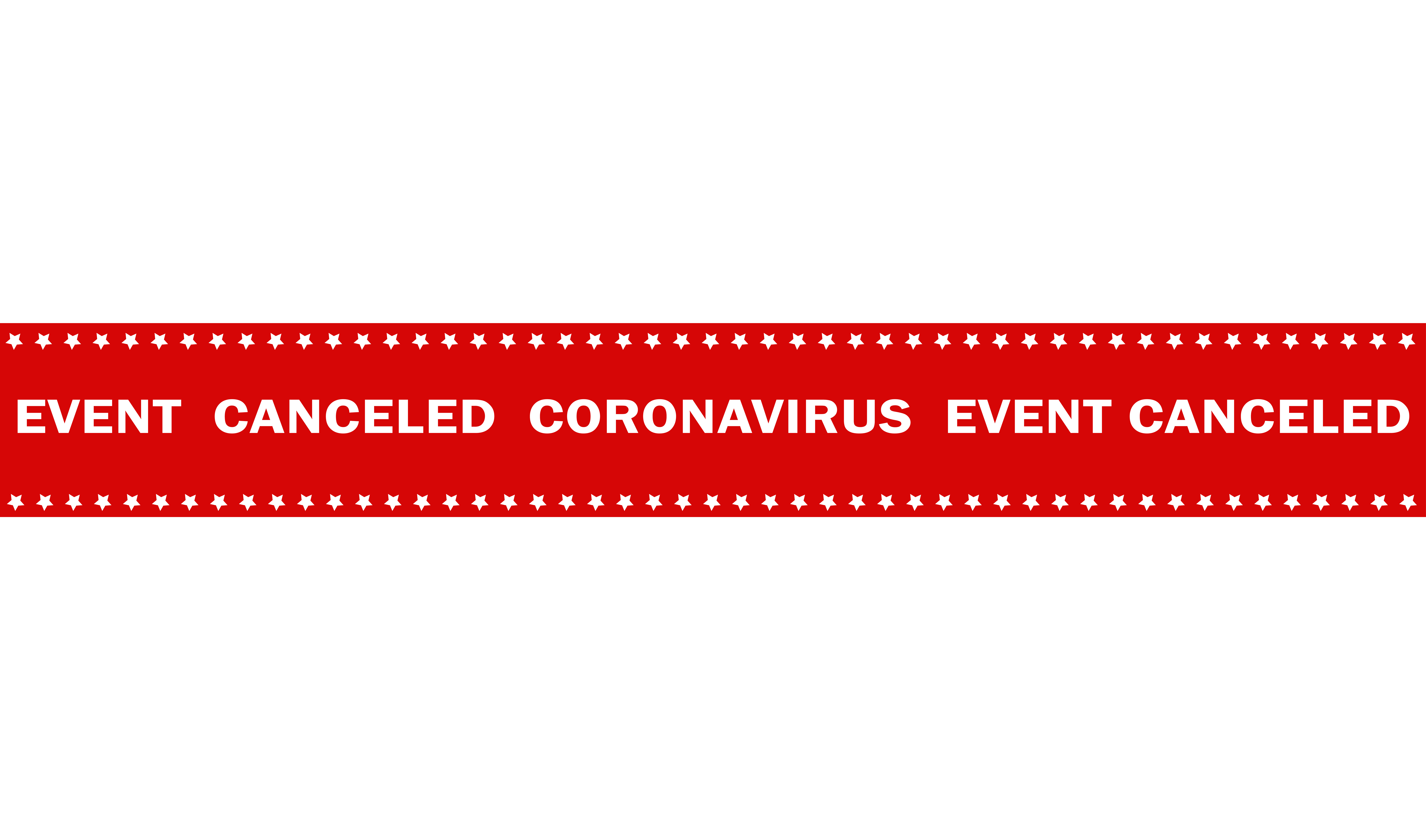 event is canceled coronavirus