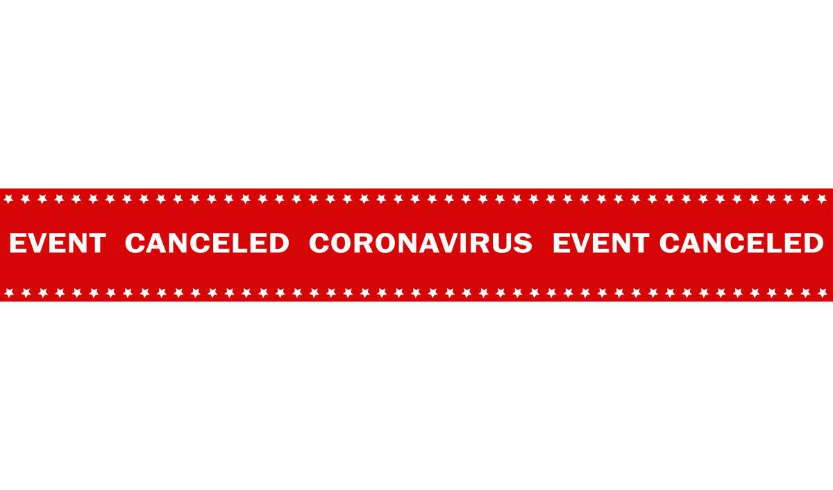 event is canceled coronavirus
