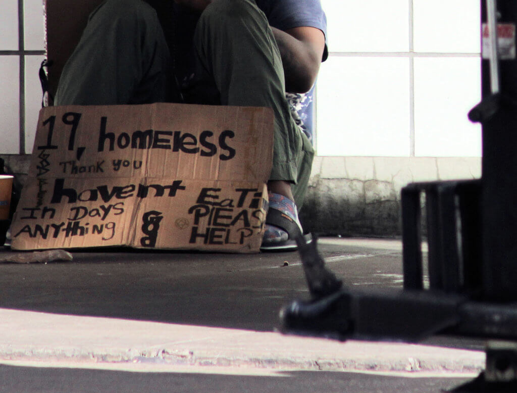 Homeless Teenager