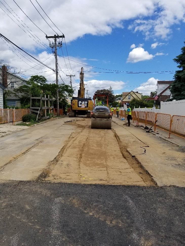 Temporary Restoration on 130th Ave