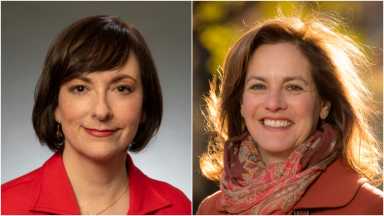 Elizabeth Lusskin and Sharon Greenberger