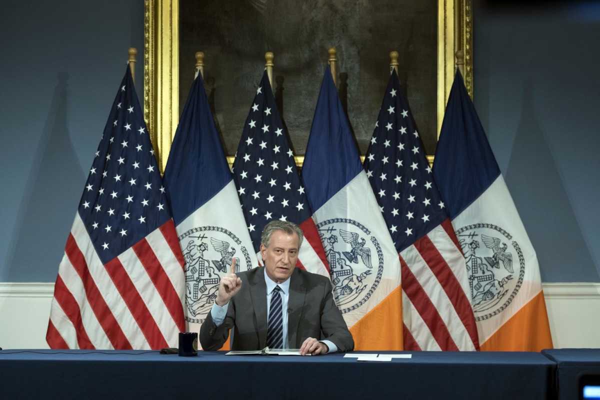Mayor Bill de Blasio