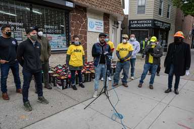 Care packages delivered to Pandemic’s Epicenter
