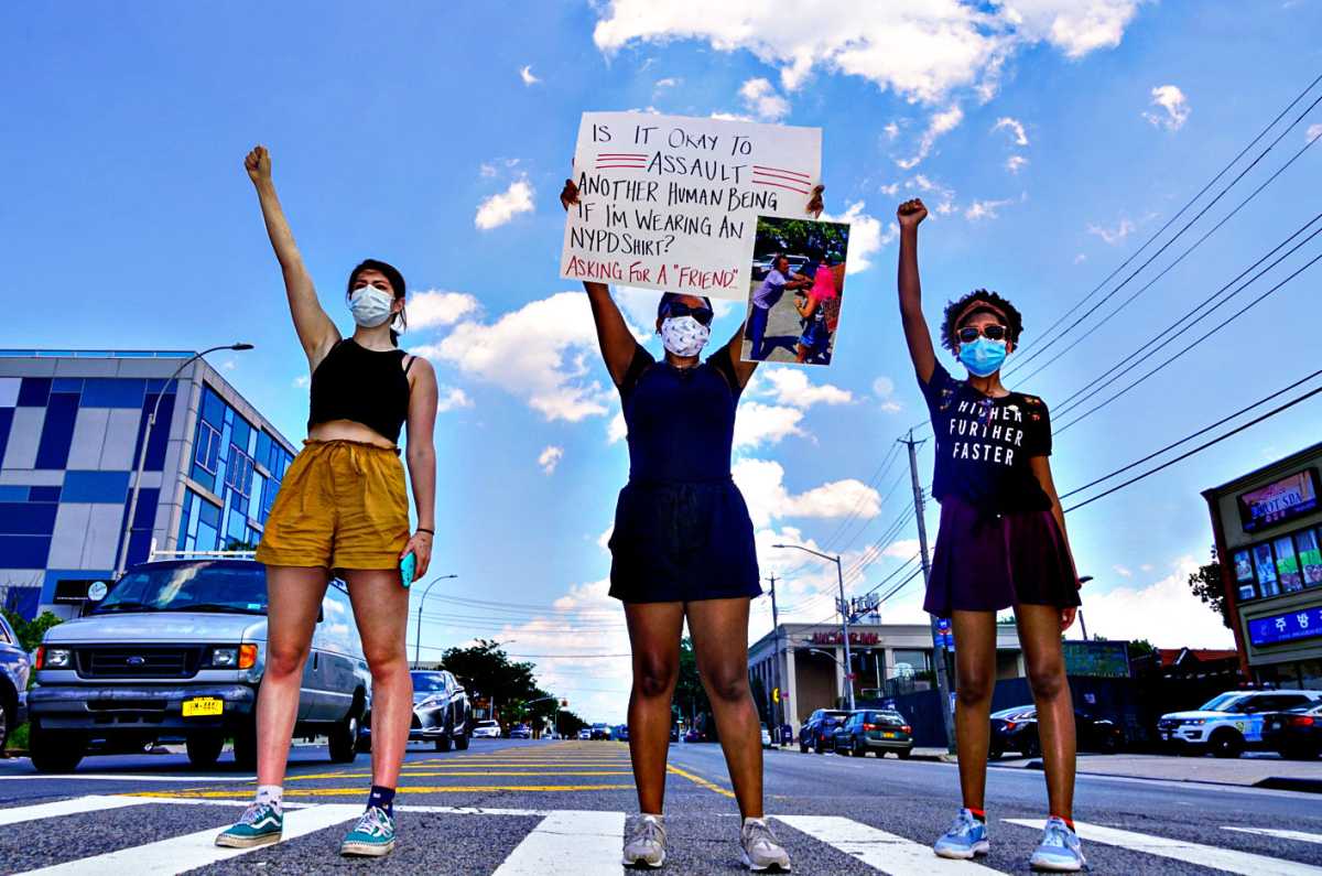 bayside protest