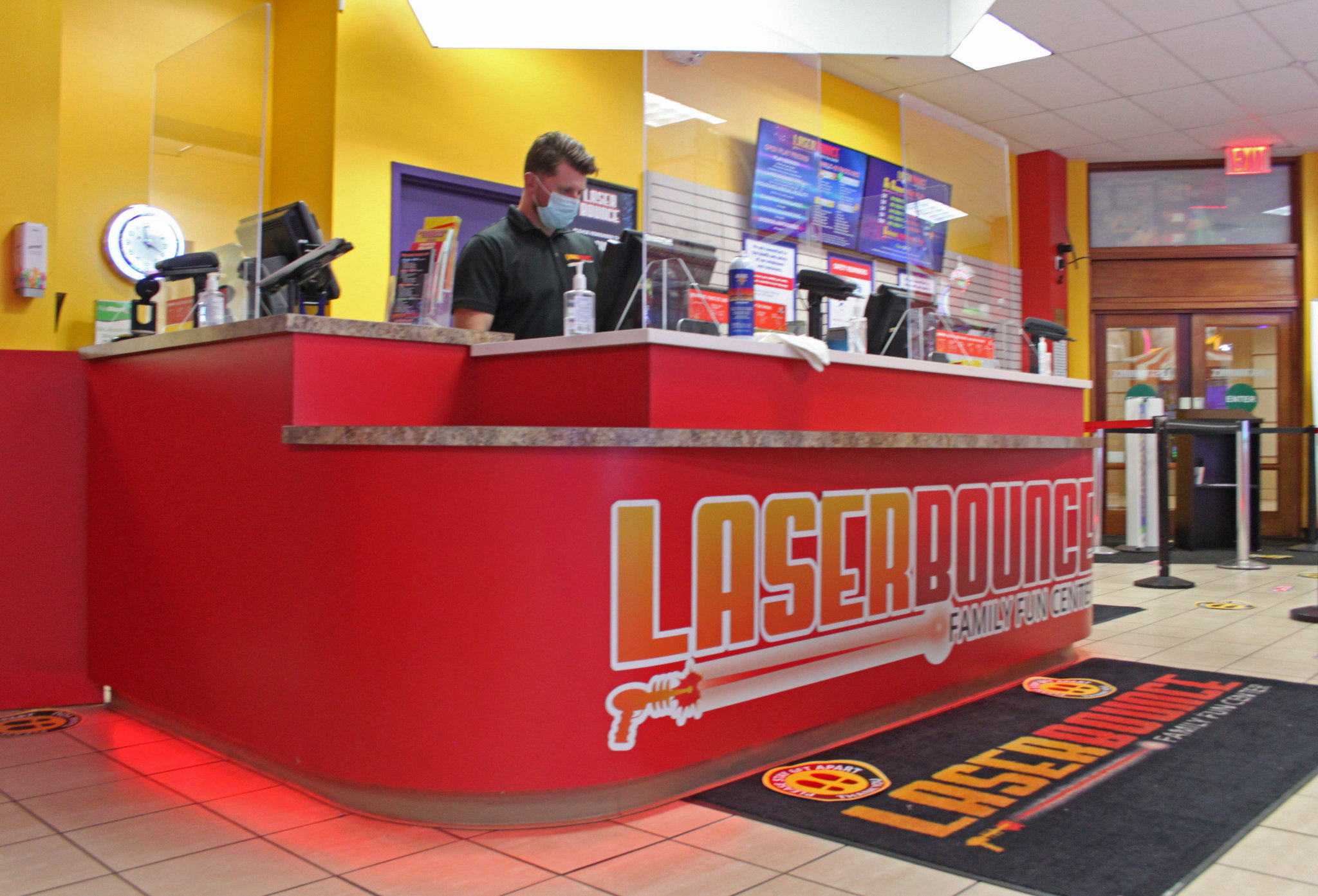 Small Business Survivors Owner of Laser Bounce Family Fun Center in