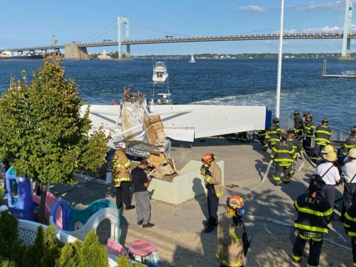 UPDATE One killed, two critically injured in Flushing Bay seaplane