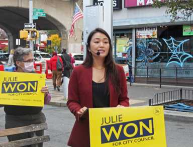 julie won 1
