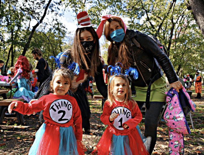 Queens County Farm Museum hosts trickortreaters for socially