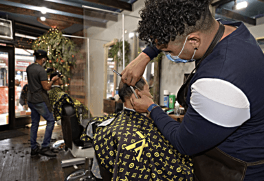 woodside barbershop charity