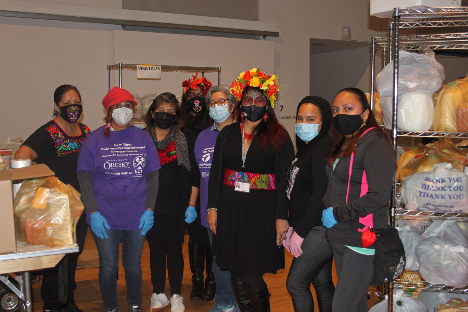 La Jornada and Together We Can Food Pantry at Queens Museum host