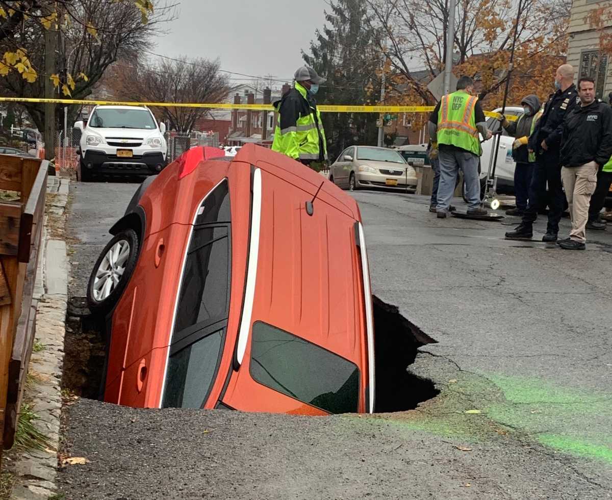 sinkhole maspeth