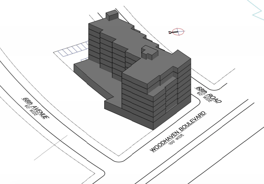 woodhaven blvd rendering
