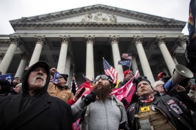 Trump supporters breach the U.S. Capitol