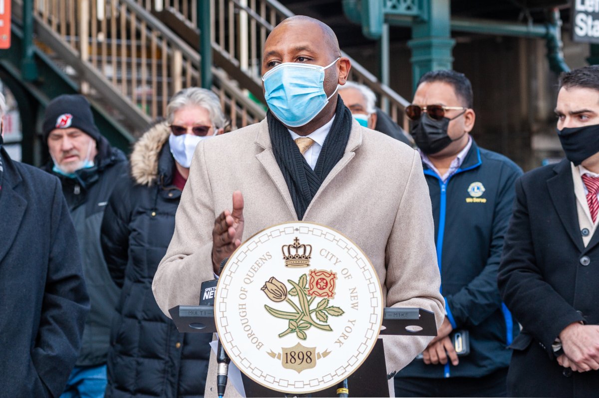 NY: Queens Borough President Richards addresses COVID-19 testing and vaccine disparity