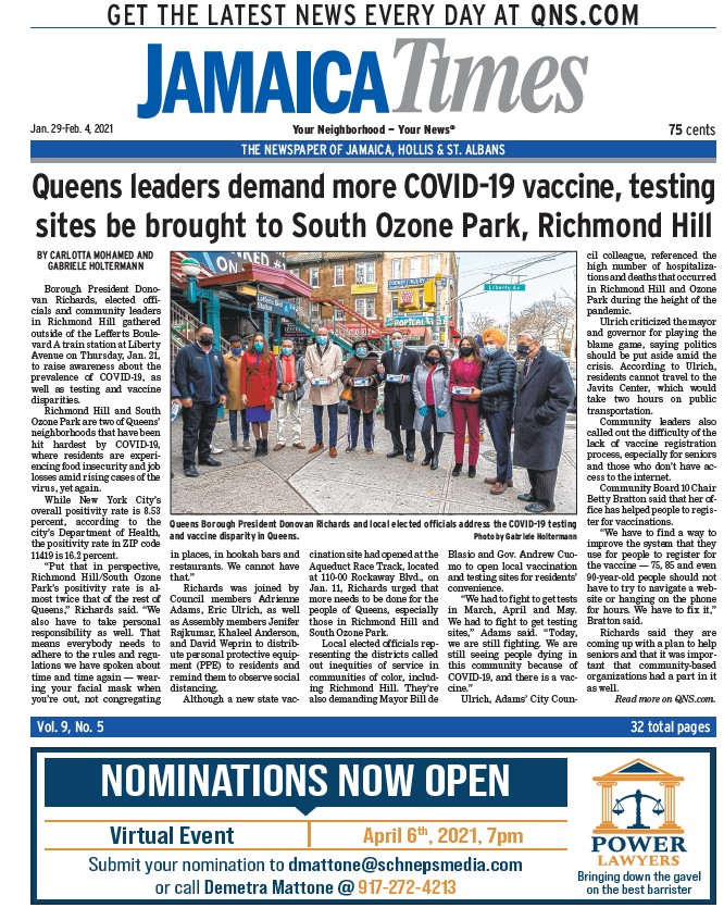 Jamaica Times Archives