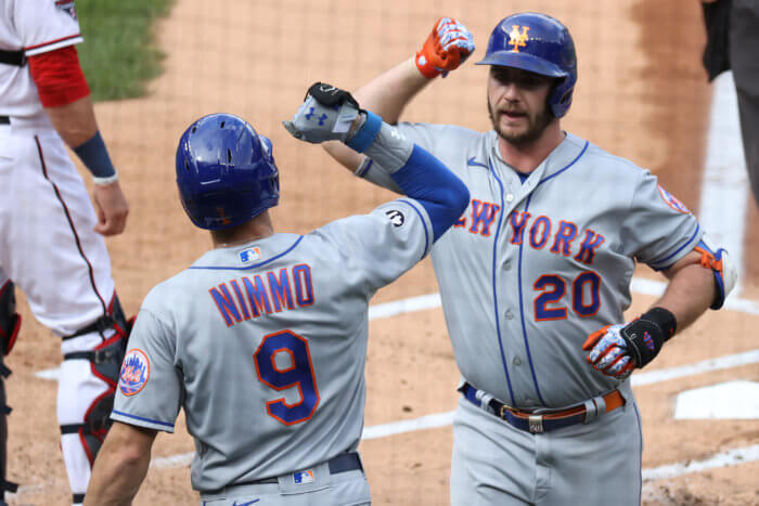 New York Mets star Brandon Nimmo hosts sandlot game for Little Leaguers in  Flushing –