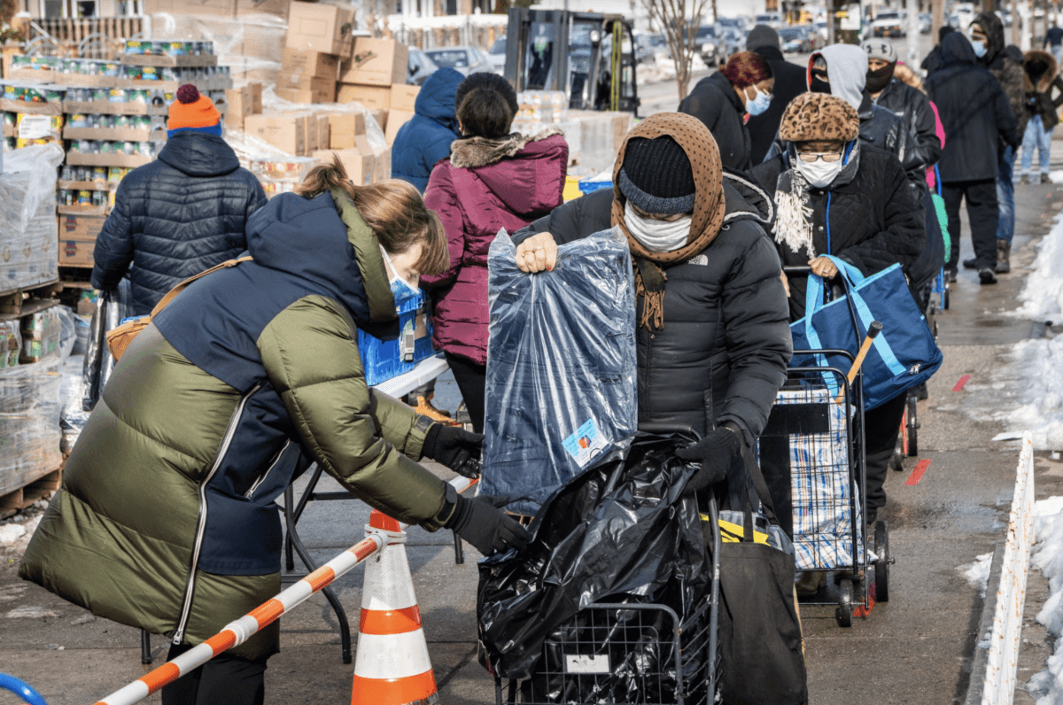 More than 1,000 coats distributed to those in need during New York