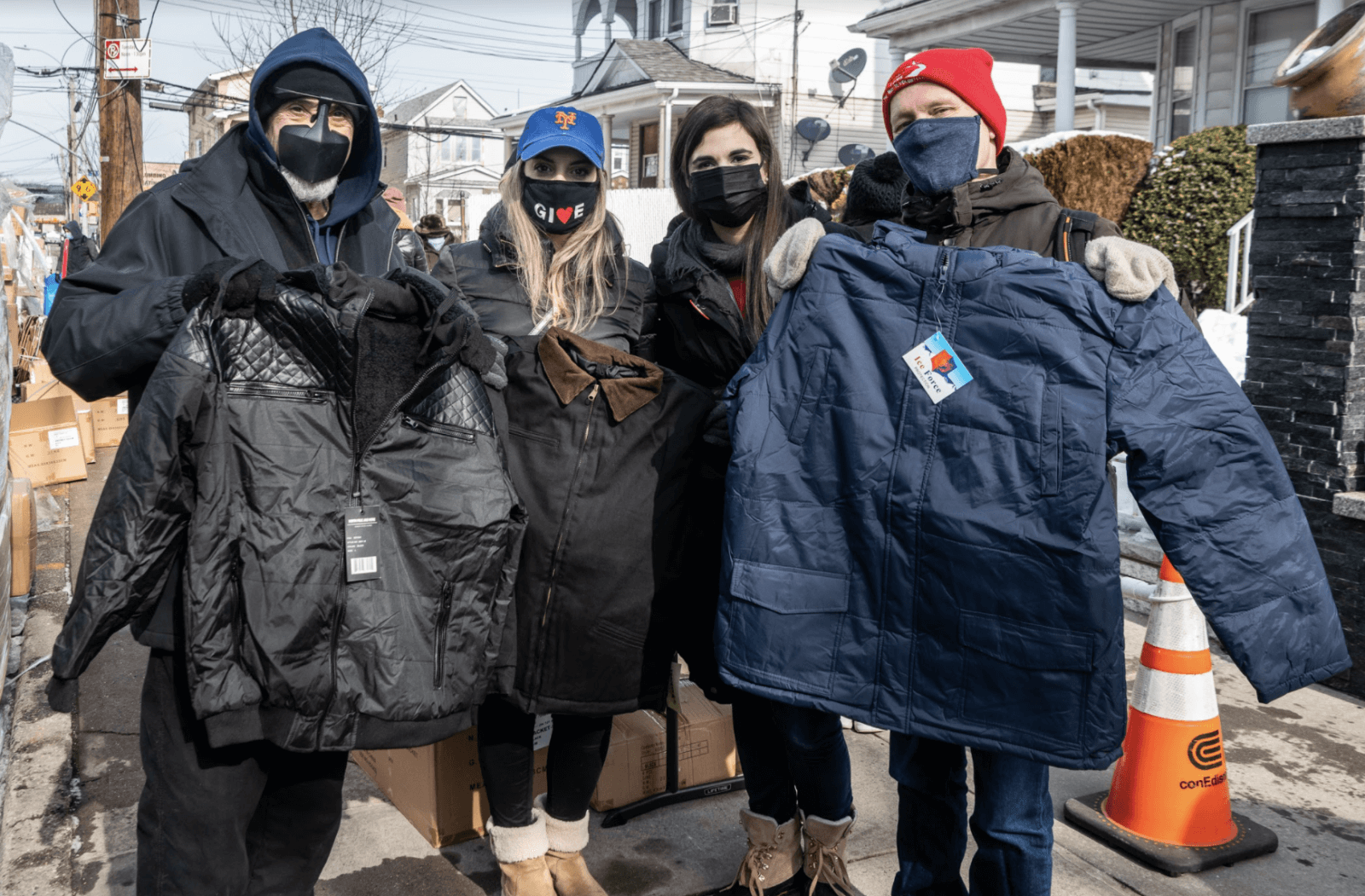 More than 1,000 coats distributed to those in need during New York Cares Coat Drive in Richmond ...