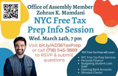 zohran mamdani tax prep