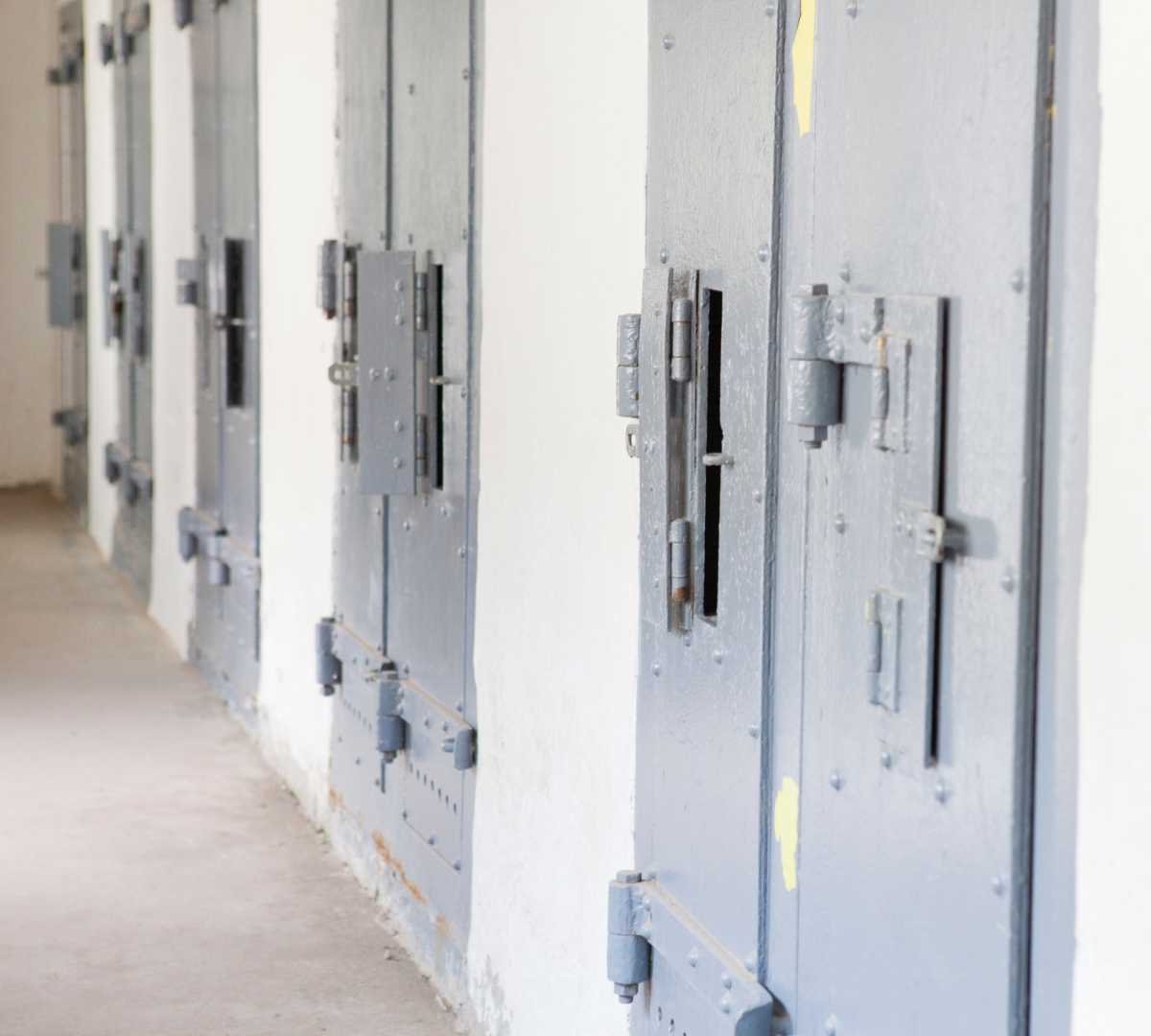 Old Prison Solitary Confinement Cell Block