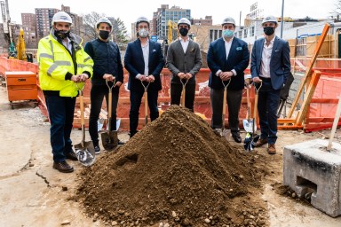 NYC: Slate Property, Grobman-Gross Property celebrate groundbreaking of new development