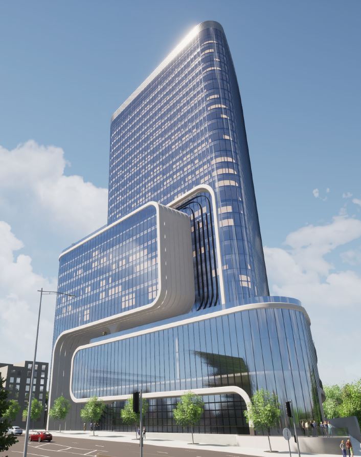 Eastern Emerald conceptual rendering