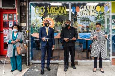 Grand Opening of New Local Small Business in Jamaica