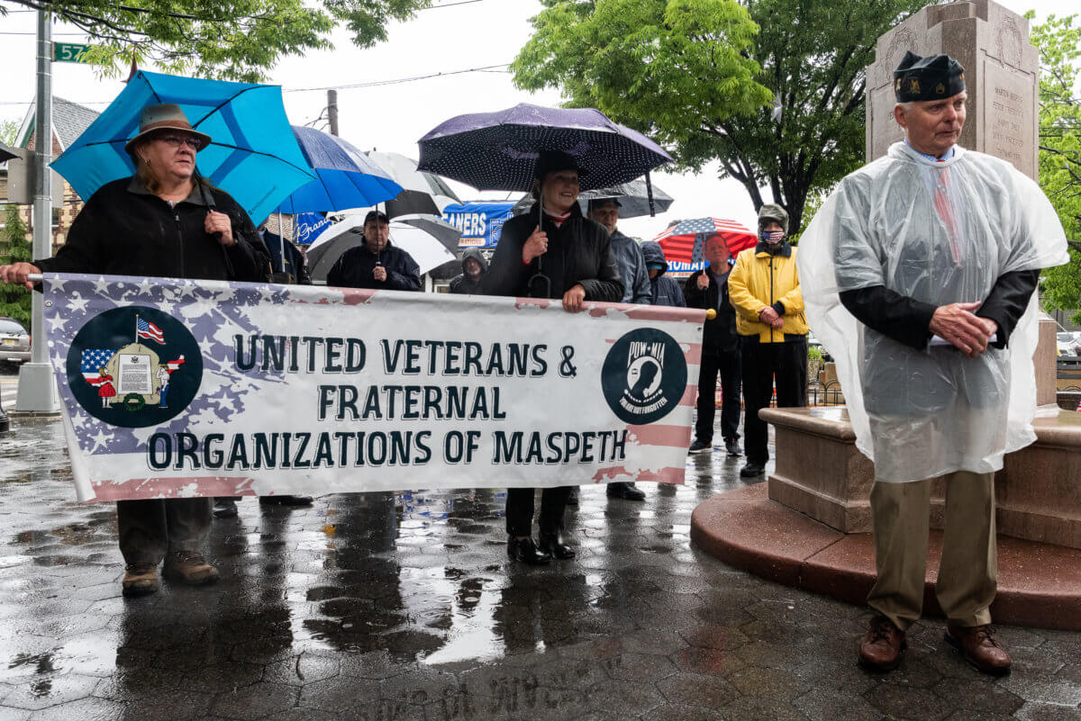 United Veterans & Fraternal Organizations of Maspeth holds four wreath-laying ceremonies