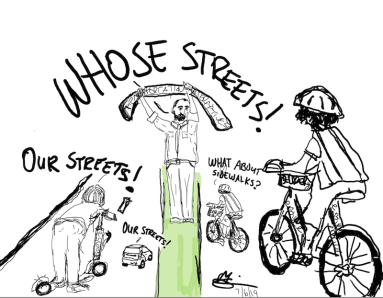 E-ScooterPolitical-Cartoon