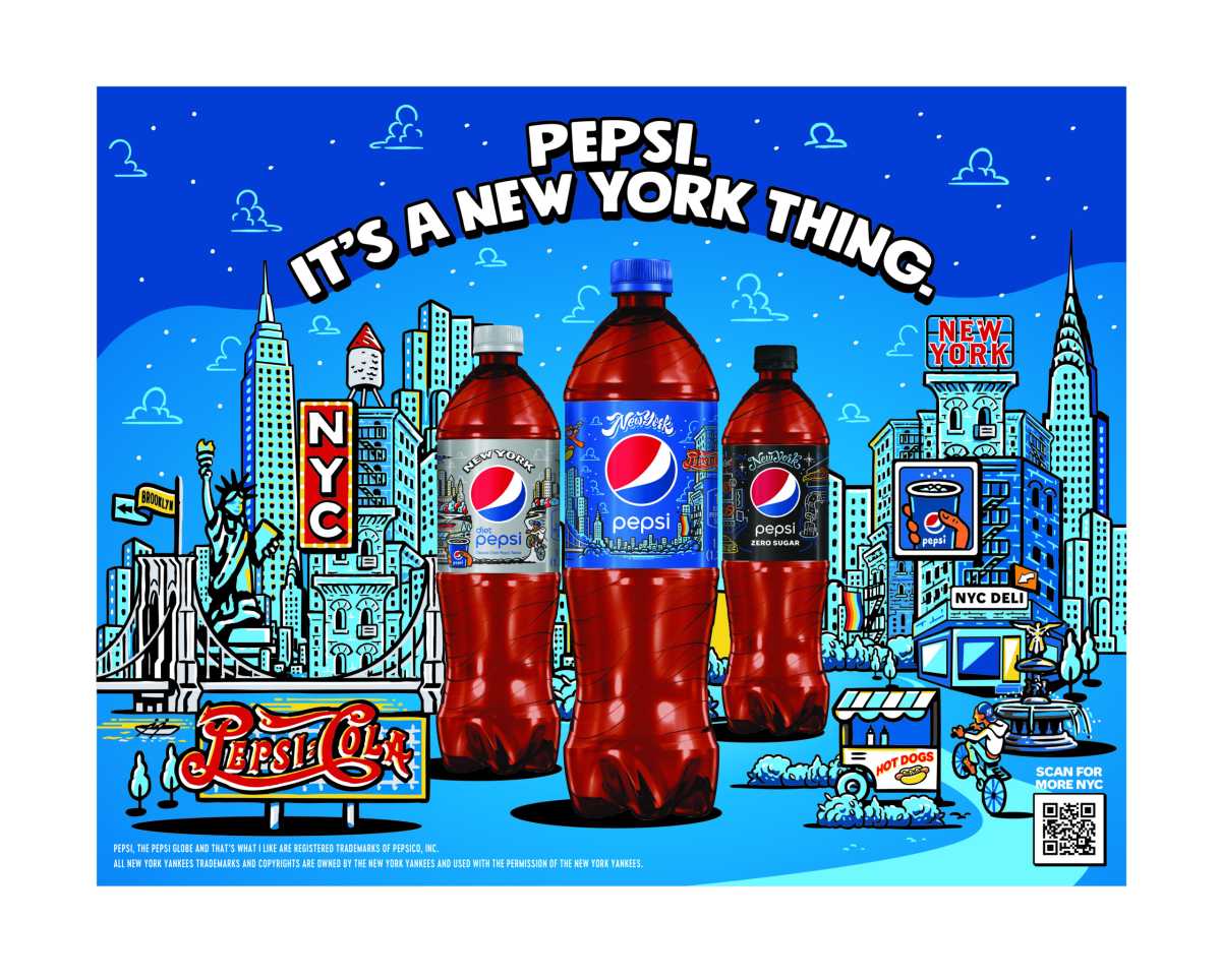 Pepsi NYC Packaging KV