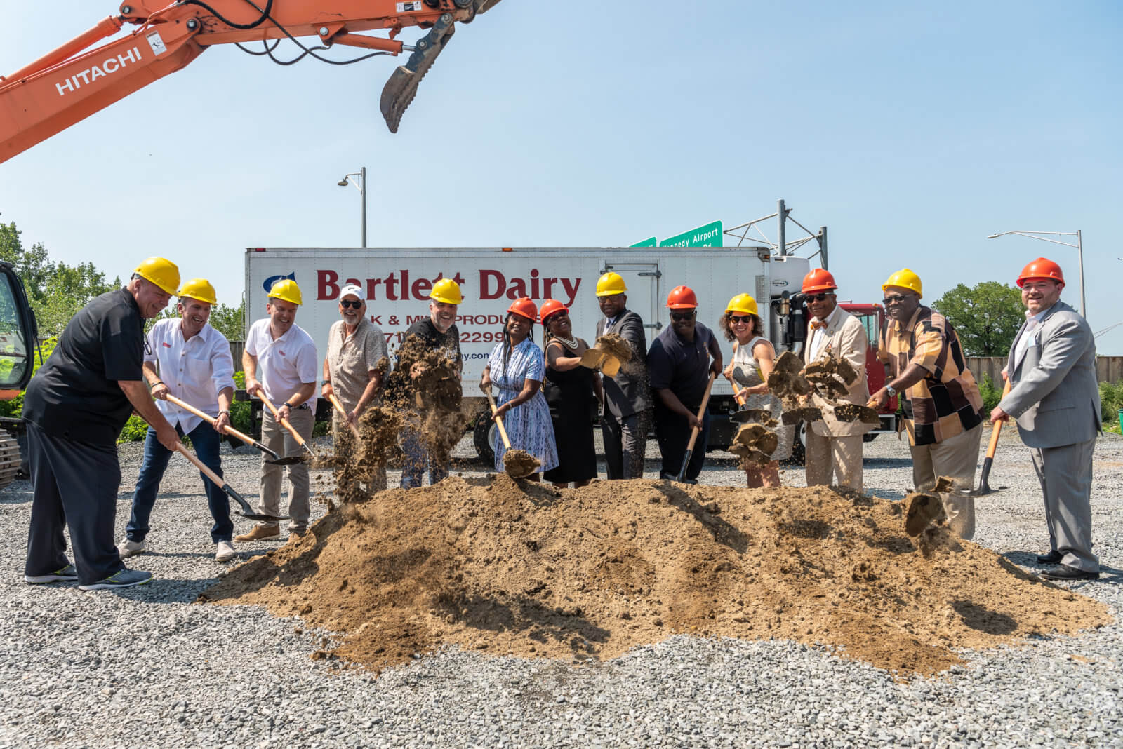 Bartlett Dairy ground breaking in Springfield Gardens brings economic