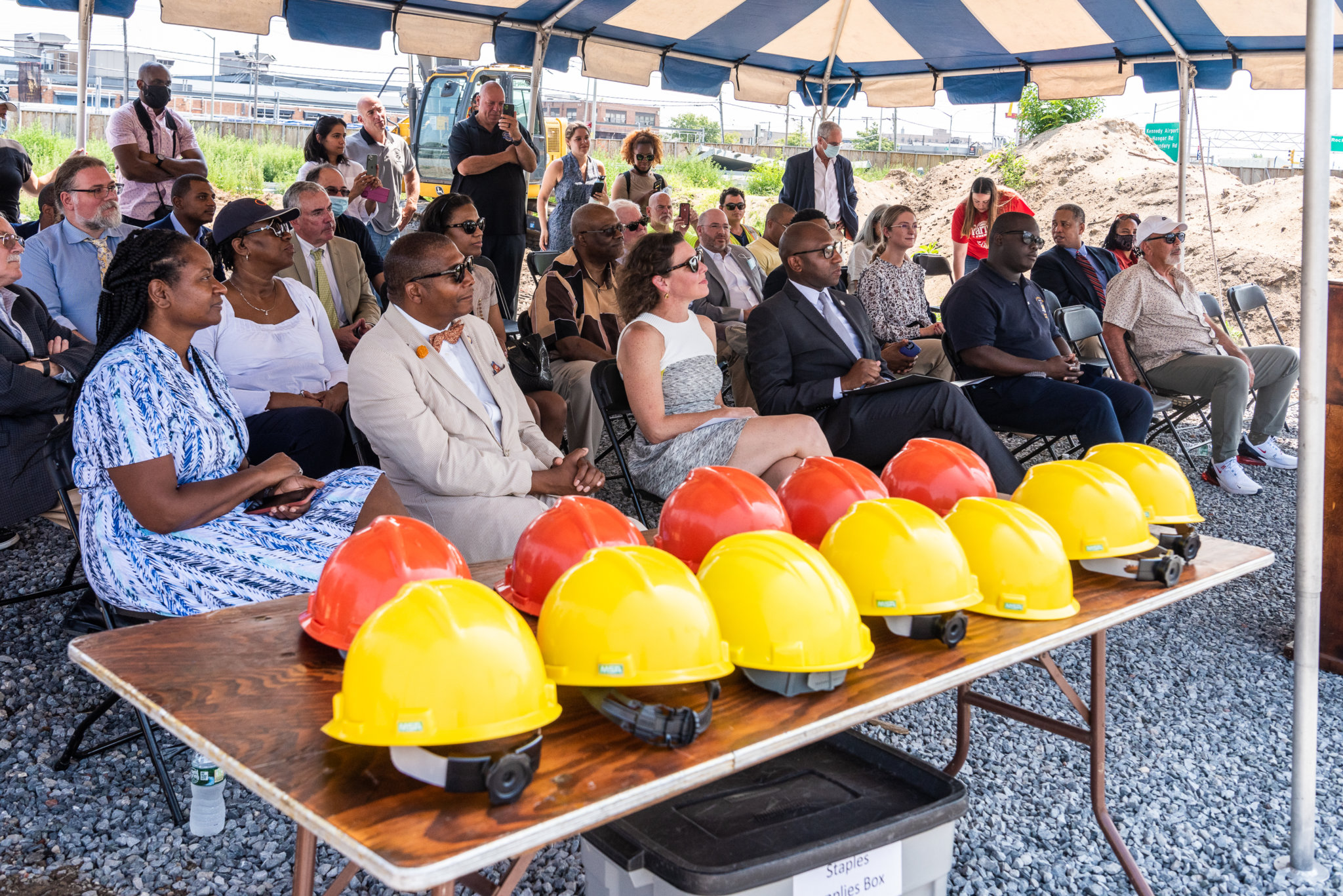 Bartlett Dairy ground breaking in Springfield Gardens brings economic