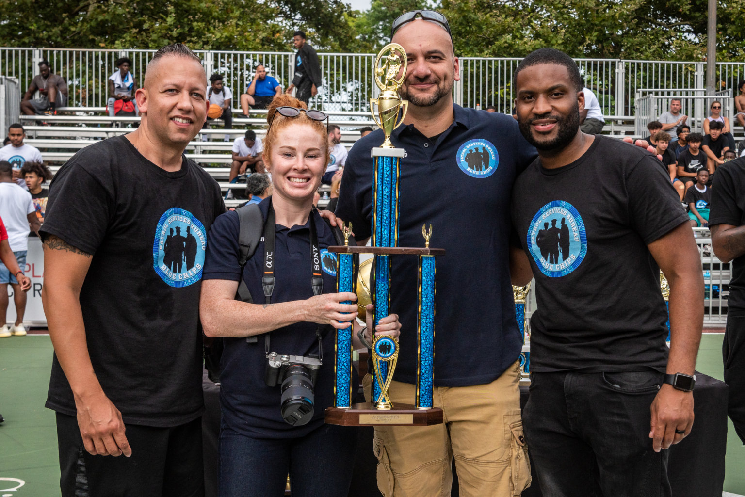 Bayside’s Blue Chips basketball team places second in citywide