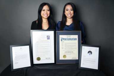 Changs with Officials Recognitions of 35th