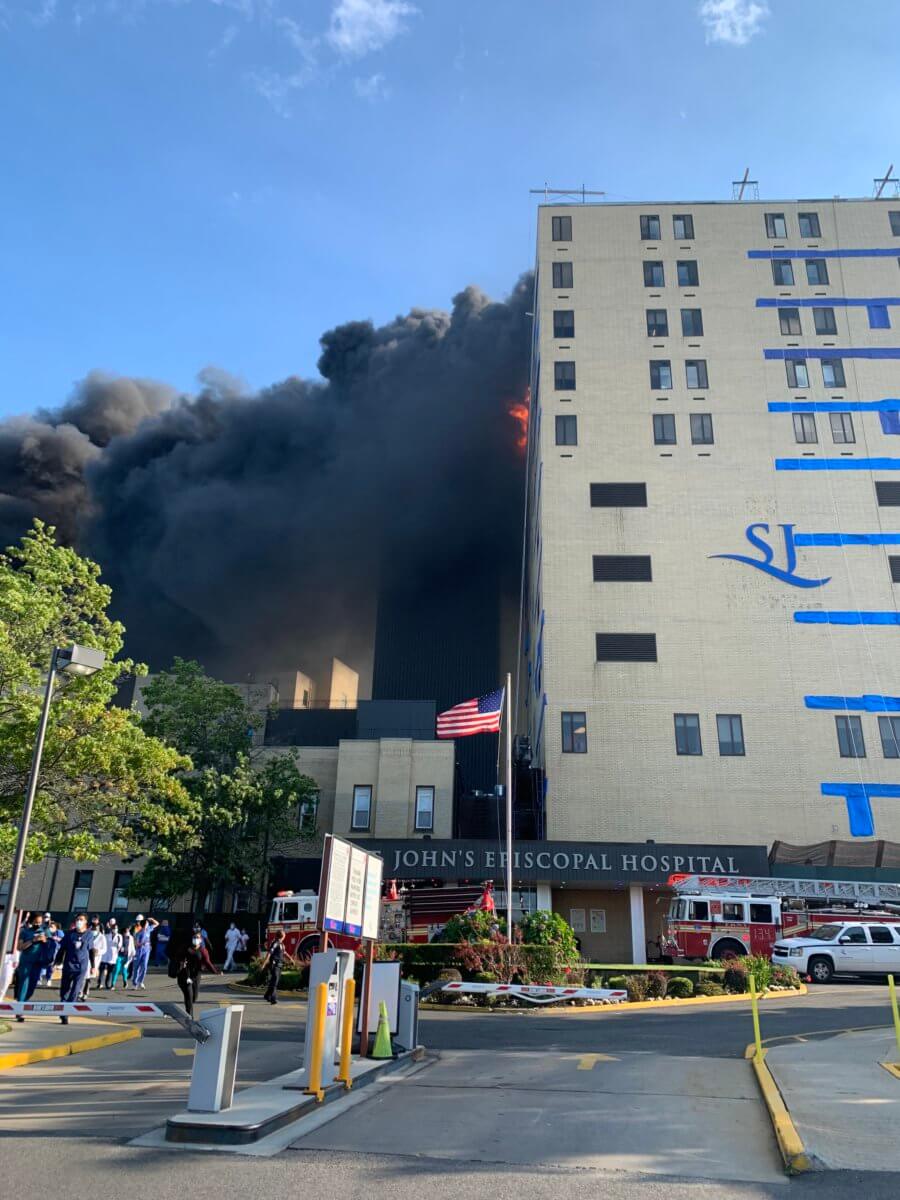 St. John’s Episcopal Hospital Fire