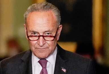 U.S.Senate Democrats hold weekly policy lunch at the U.S. Capitol in Washington