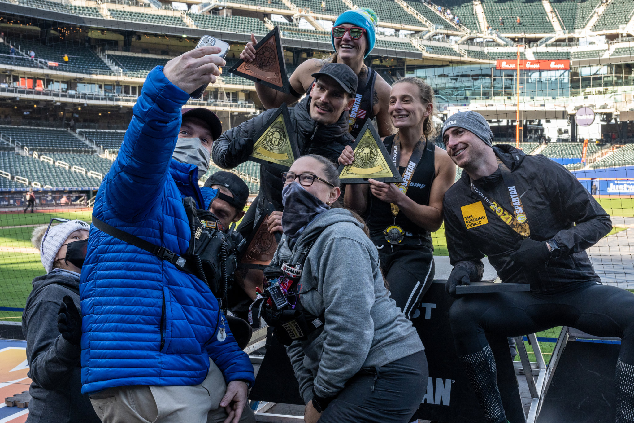 Thousands head to Citi Field for the Spartan Stadion 5K race