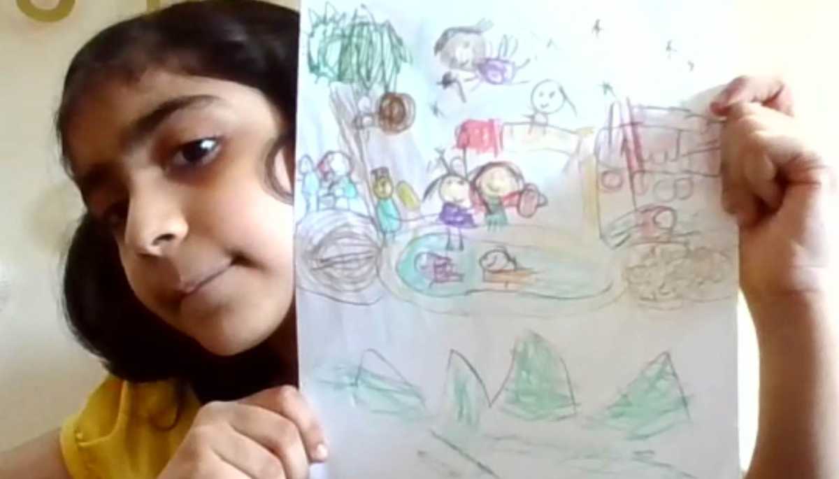 Queens Fresh Air Child Ayesha Age 8 Portrait of Summer
