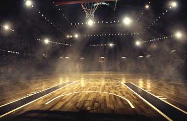 Basketball arena