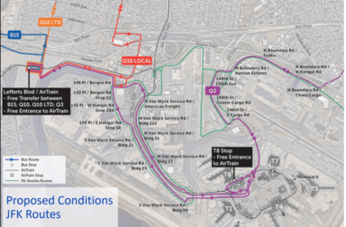 New MTA routes for JFK Redevelopment