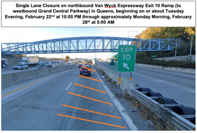 NYSDOT closure