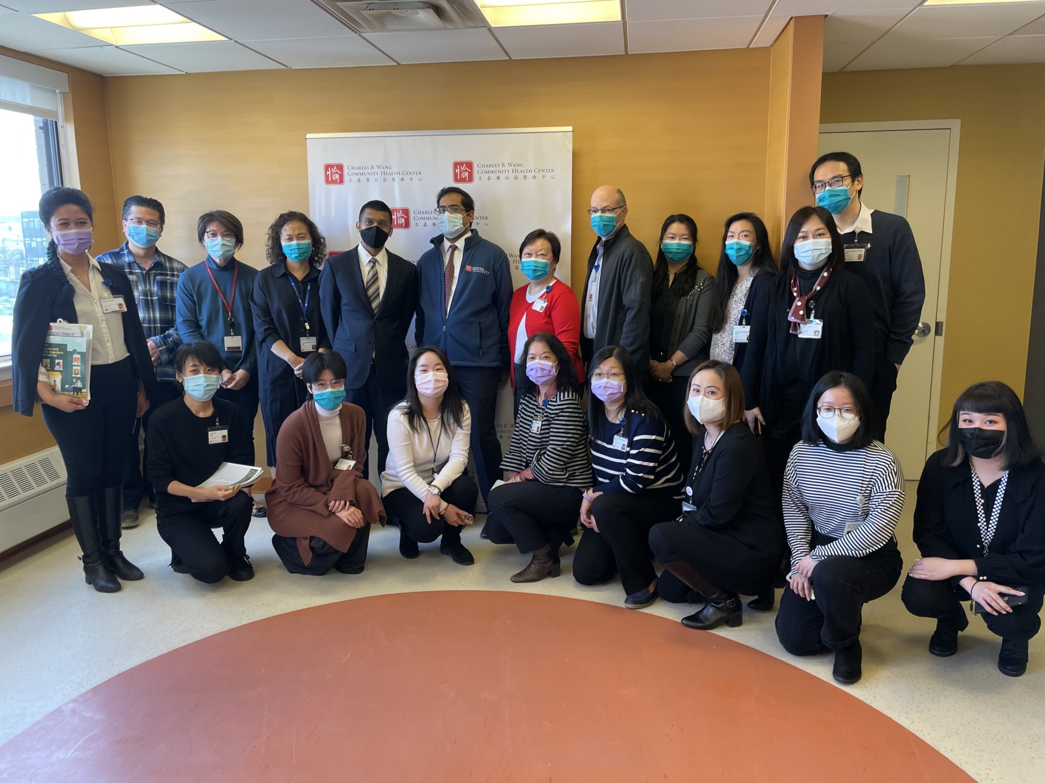 NYC Health Commissioner Praises Staff At Charles B. Wang Community ...