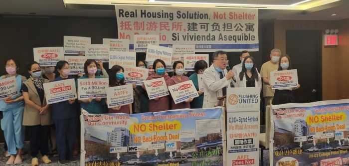 Flushing United transitional hosing