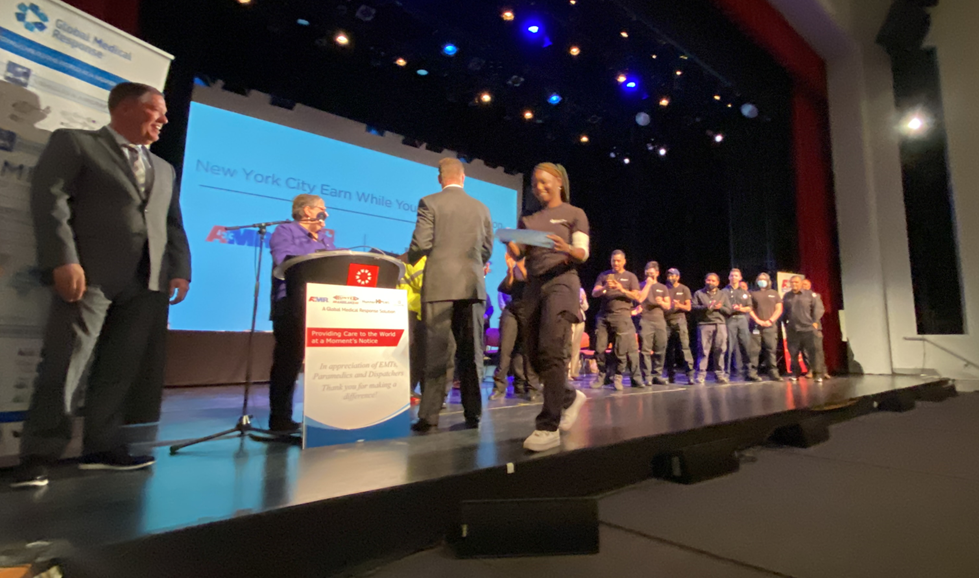 EMT graduation held at LaGuardia Community College to address NYC