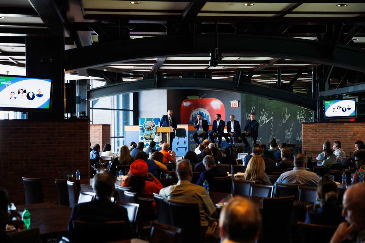 Queens Chamber of Commerce business expo at Citi Field
