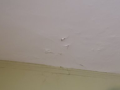 Bayside building with water damage