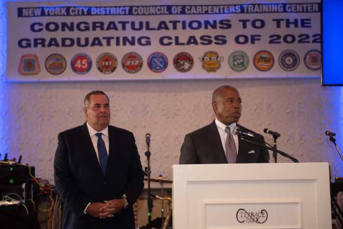 NYC District Council of Carpenters 2022 graduation